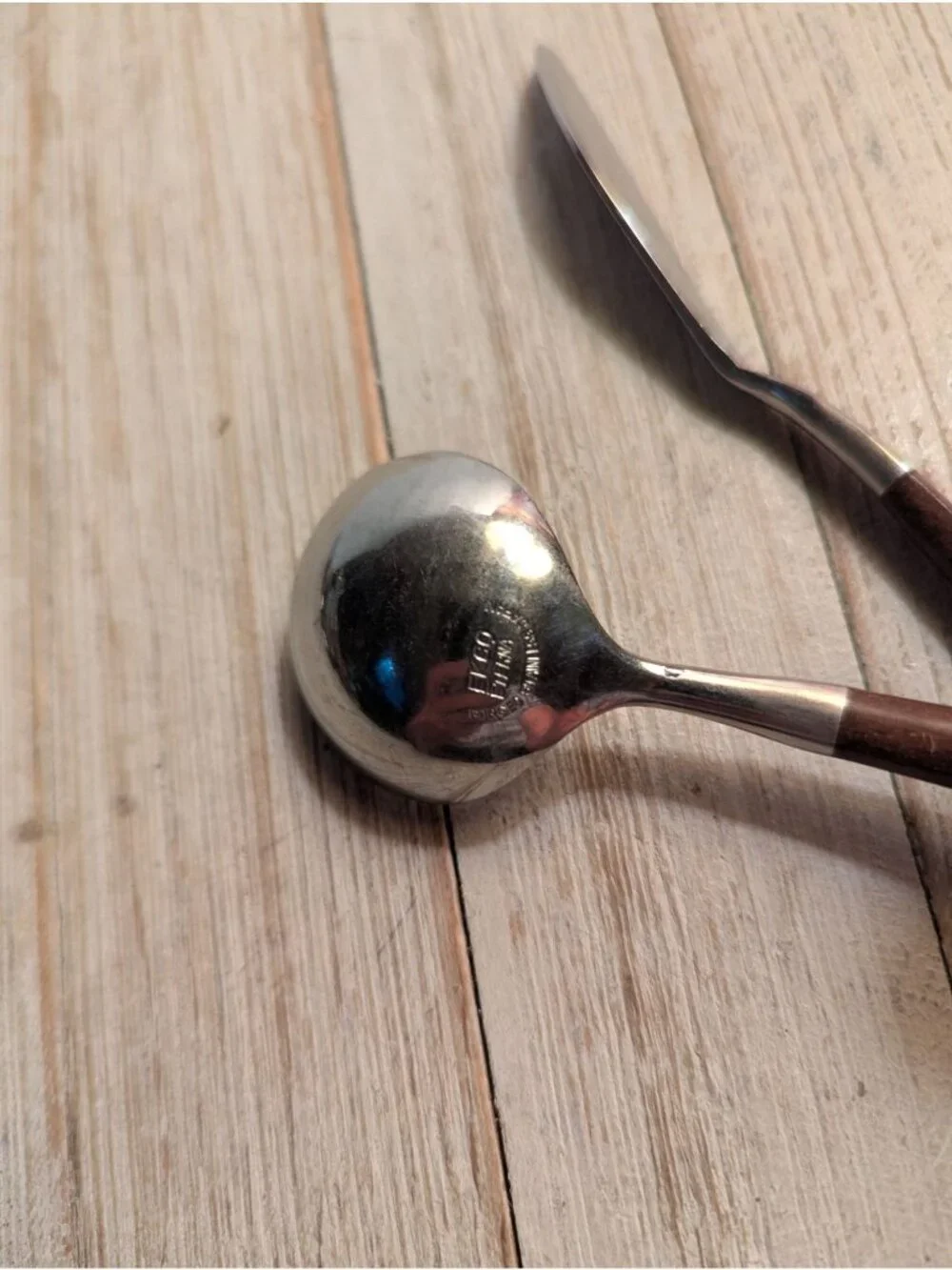 Vintage Ekco Eterna Jelly Spoon and Butter Knife Stainless Steel